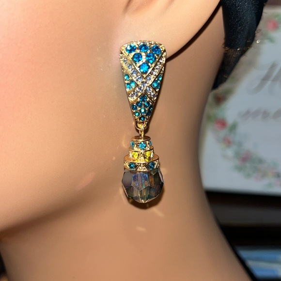 Trendy Mid-Century Modern Style Earrings - Picture 7 of 8